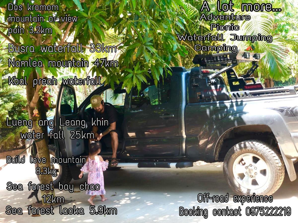 Mondulkiri Pizza Bungalows Senmonorom Exterior foto